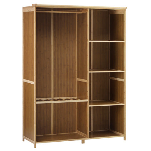 LIVING FUSION VEDA BAMBOO OPEN WARDROBE