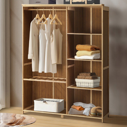 LIVING FUSION VEDA BAMBOO OPEN WARDROBE