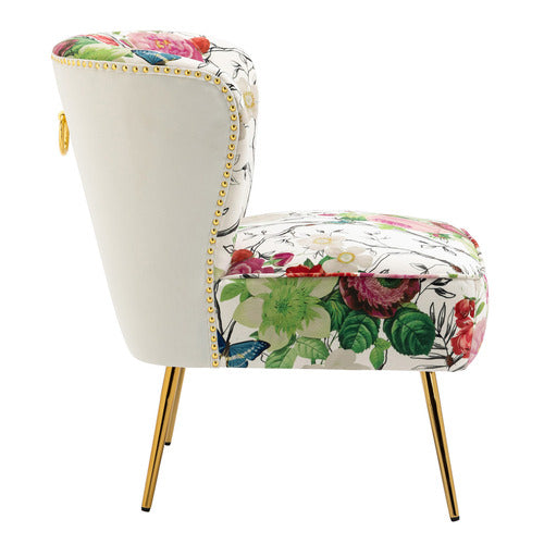 SHIRLEY LANE FURNITURE VELUZ ACCENT CHAIR
