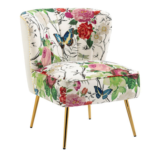 SHIRLEY LANE FURNITURE VELUZ ACCENT CHAIR