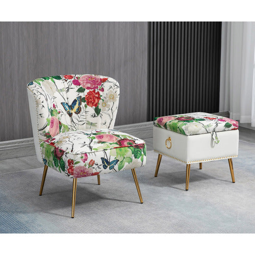 SHIRLEY LANE FURNITURE VELUZ ACCENT CHAIR