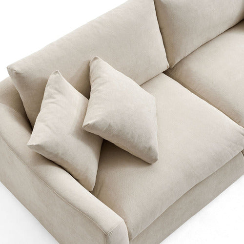 YORK STREET VERA 3 SEATER UPHOLSTERED SOFA