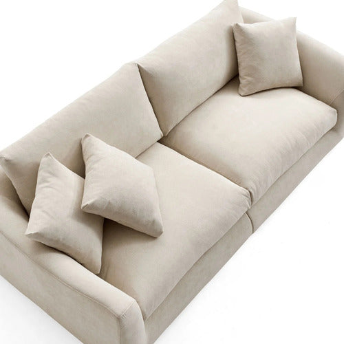 YORK STREET VERA 3 SEATER UPHOLSTERED SOFA