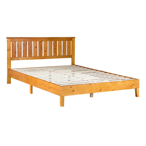 EXPERT HOMEWARES VERELLE PINE WOOD BED FRAME