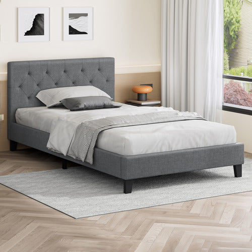 HOXTON ROOM VERNON UPHOLSTERED BED