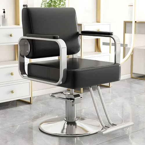 MODERN COLLECTIVE VERONICA FAUX LEATHER SALON CHAIR