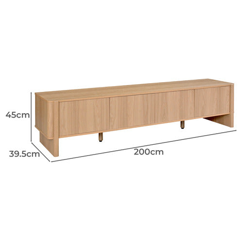 WALTER 4 DOOR TV UNIT