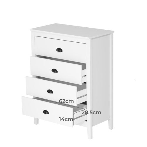 LIVING FUSION KAITLIN 4 DRAWER CHEST