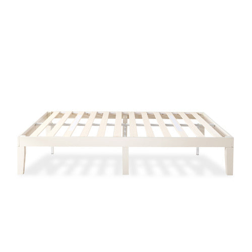 STUDIO HOME WHITE BELVEDERE WOODEN BED BASE