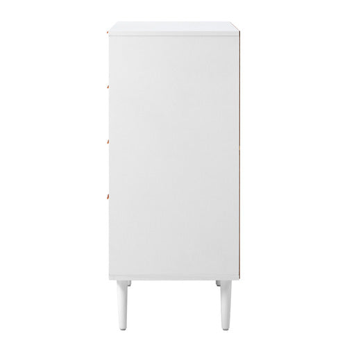 LIVING FUSION YLONA 4 DRAWER RIBBED CHEST