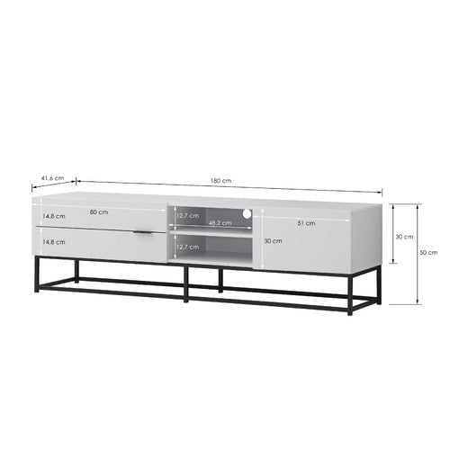 CORE LIVING WHITE JEREMY LARGE ENTERTAINMENT UNIT