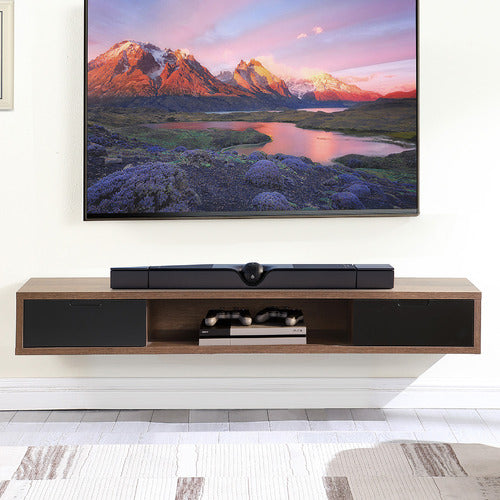 MONUMENT FURNITURE 200CM WHITSON WALL-MOUNTED TV UNIT