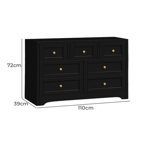 HOXTON ROOM WILLOW 7 DRAWER CHEST
