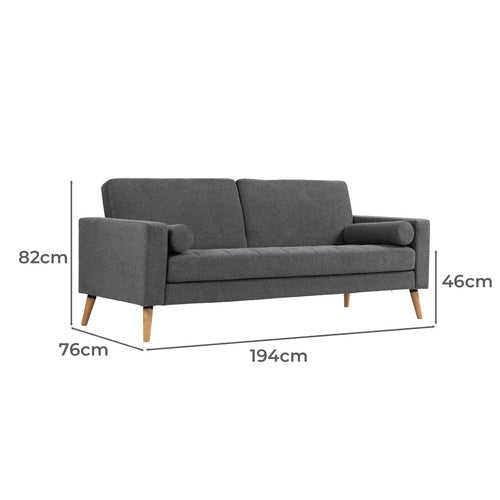 PALMGROVE LANE WYATT 3 SEATER SOFA