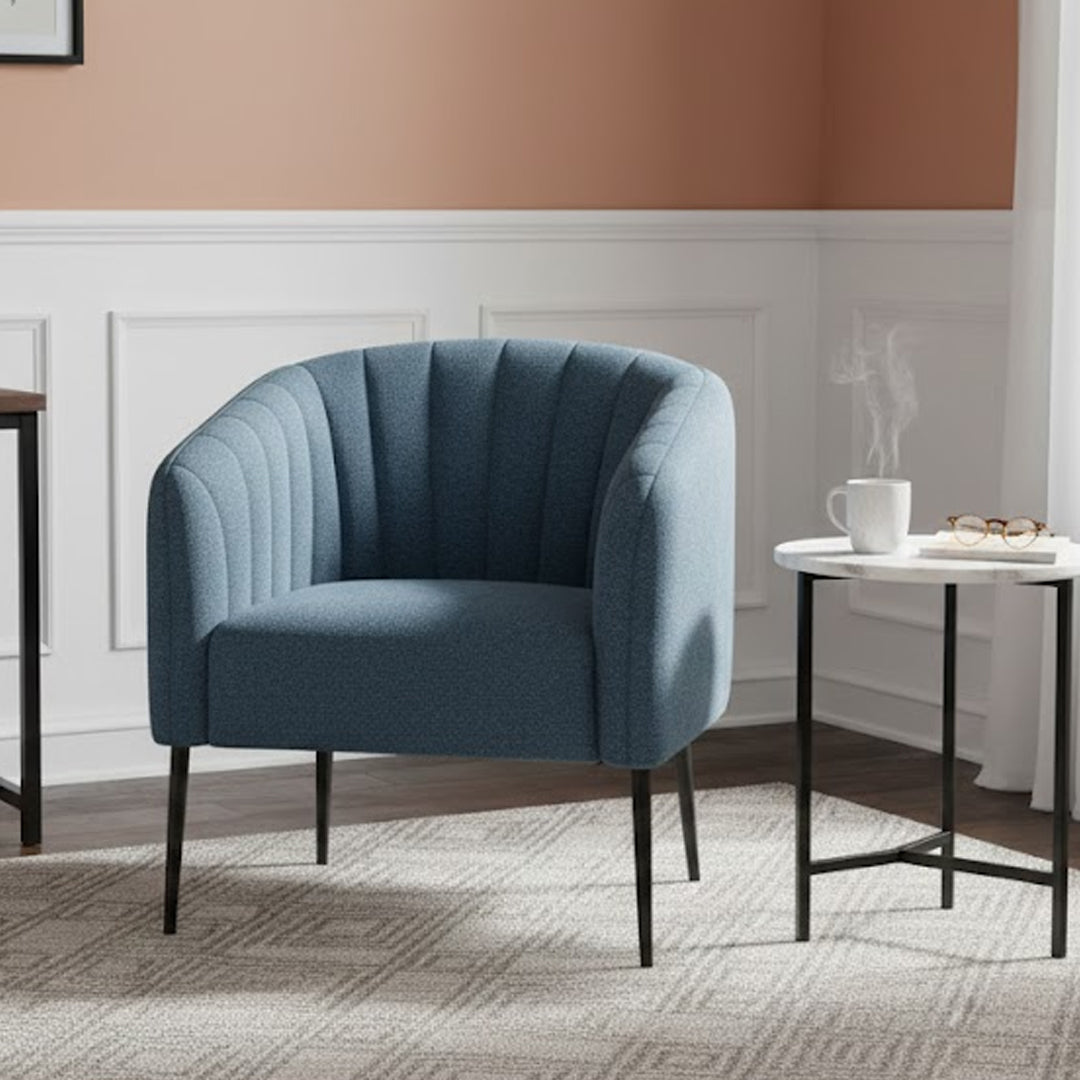YAZZ ACCENT CHAIR (F) NAVY