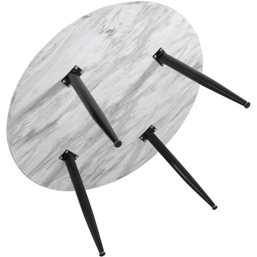 EVER DREAMING LIVING ZAEL FAUX MARBLE COFFEE TABLE