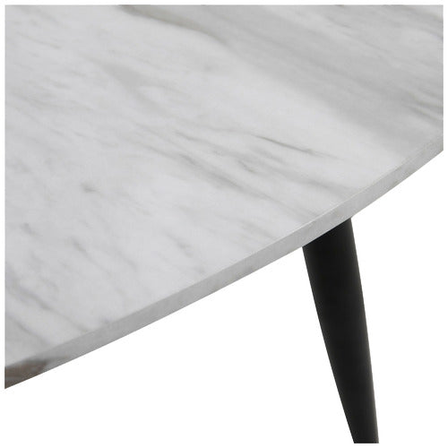 EVER DREAMING LIVING ZAEL FAUX MARBLE COFFEE TABLE