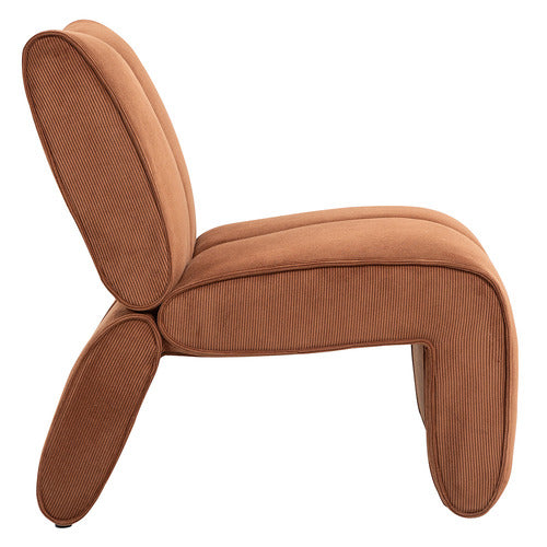 EVIE HOME ZAIN CORDUROY ACCENT CHAIR