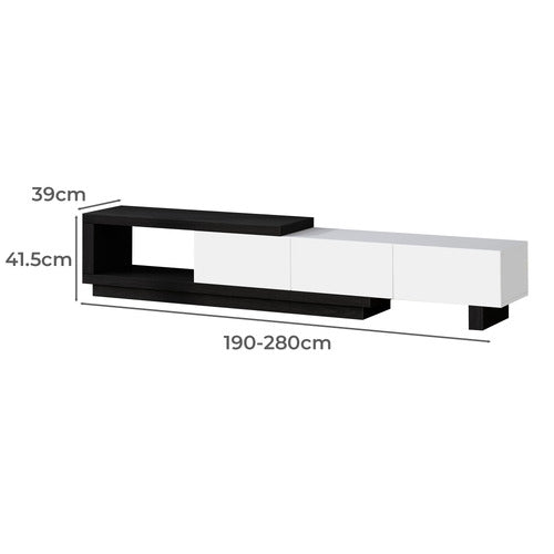 HOXTON ROOM ZIMMERMAN EXTENDABLE ENTERTAINMENT UNIT