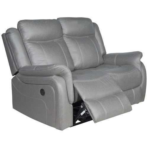 SOUTHERN STYLERS ARIA 2 SEATER FAUX LEATHER RECLINER SOFA