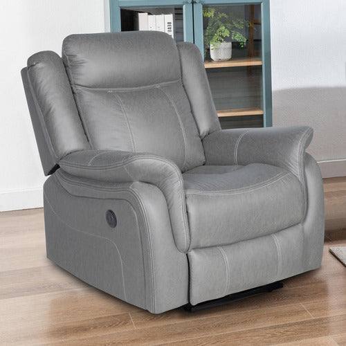 SOUTHERN STYLERS ARIA FAUX LEATHER RECLINER ARMCHAIR