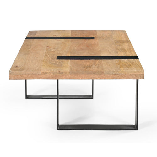 THE DECOR STORE ALPINE MANGO WOOD COFFEE TABLE