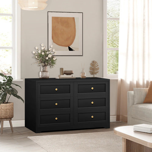HOXTON ROOM WILLOW 6 DRAWER CHEST