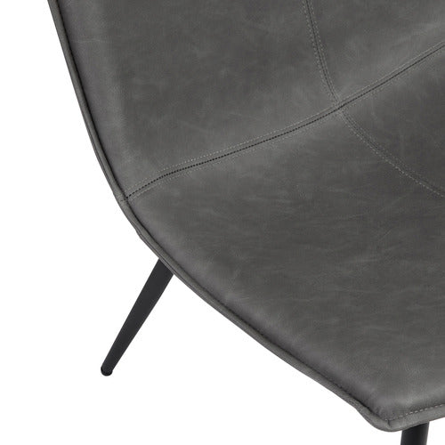 FRANKIE FAUX LEATHER RESTING ARMCHAIR