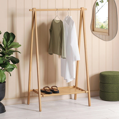 MODERN COLLECTIVE BAROS EUROPEAN BEECH WOOD CLOTHING RACK
