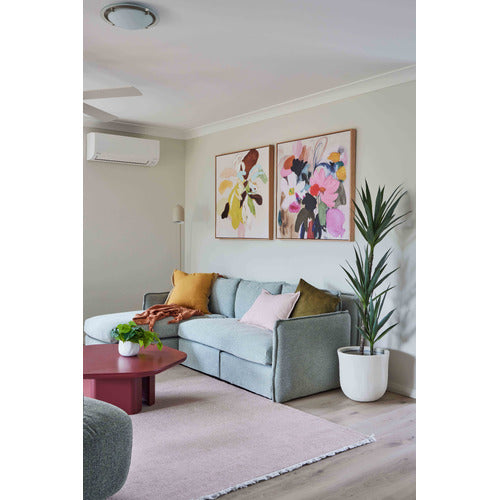 THEA 3 SEATER SOFA WITH REVERSIBLE CHAISE