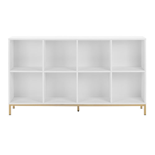 WHITE & GOLD MARLENE BOOKCASE