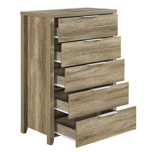 SOUTHERN STYLERS ALEXA 5 DRAWER TALLBOY