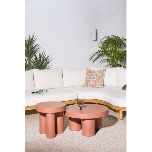 MAKKARI POLYSTONE OUTDOOR COFFEE TABLE