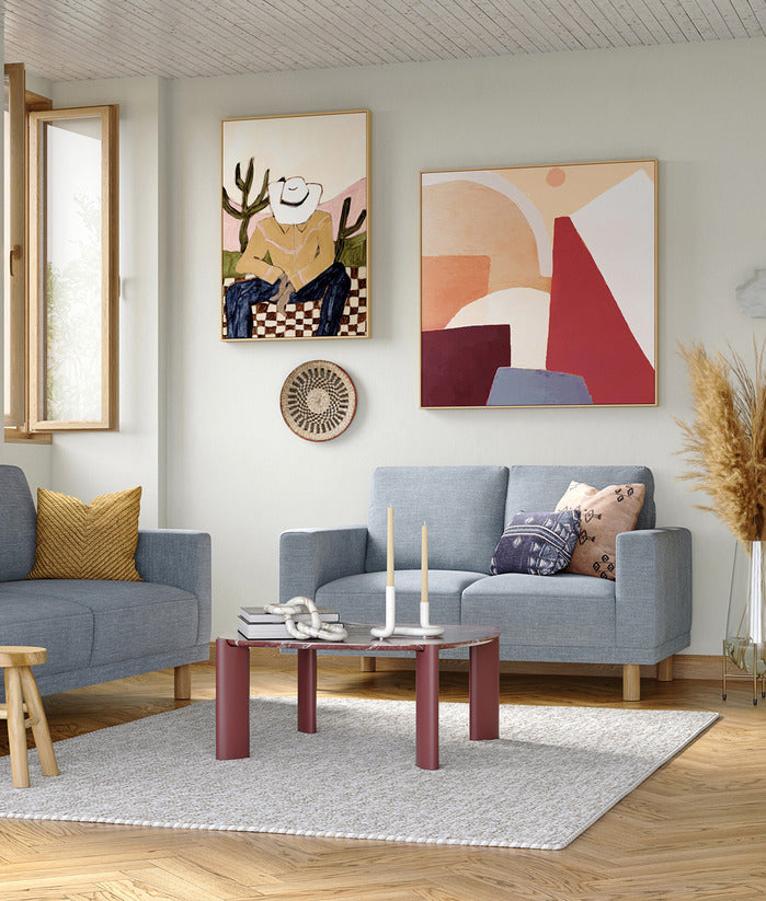 HIGH-PERFORMANCE 2 SEATER WARWICK FABRIC ORSON SOFA