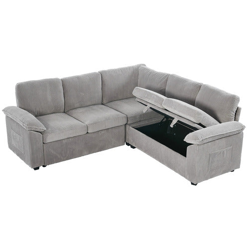 CASSINGTON HOME EVIANA 5 SEATER SINGLE MODULAR SOFA BED