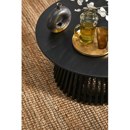LINEA FURNITURE DARLA ROUND WOODEN COFFEE TABLE