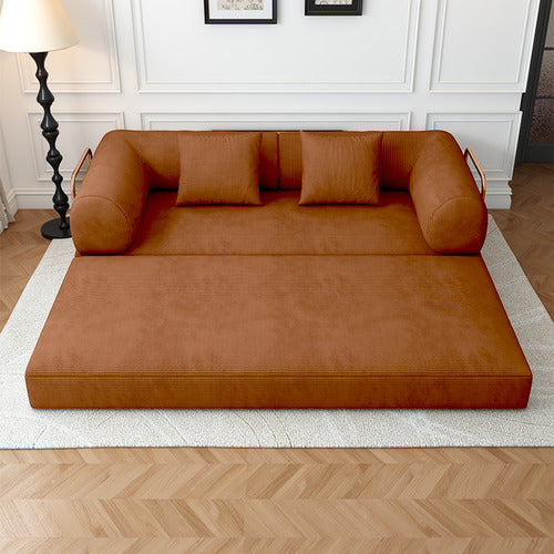 MIKASA FURNITURE KIRAN 3 SEATER DOUBLE CORDUROY SOFA BED
