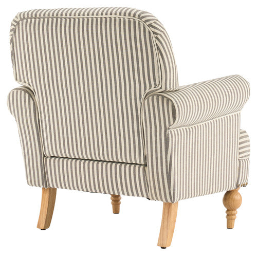 CASSINGTON HOME DARVIN STRIPE ARMCHAIR