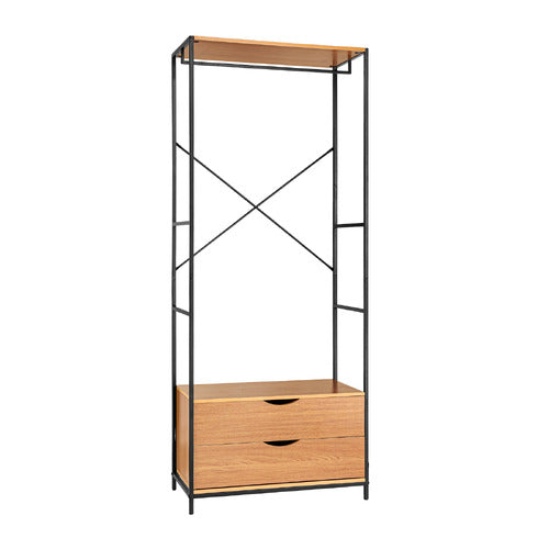 EXPERT HOMEWARES MADINA 2 DRAWER CLOTHES RACK
