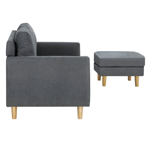 LIVING FUSION VANESSA 3 SEATER SOFA WITH REVERSIBLE CHAISE