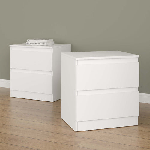 CAPE FURNITURE ALLIONA BEDSIDE TABLES (SET OF 2)