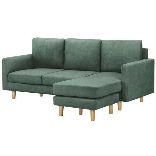 LIVING FUSION VANESSA 3 SEATER SOFA WITH REVERSIBLE CHAISE