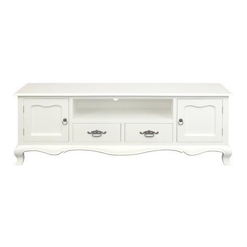 LA VERDE 2 DOOR 2 DRAWER FRENCH ENTERTAINMENT UNIT