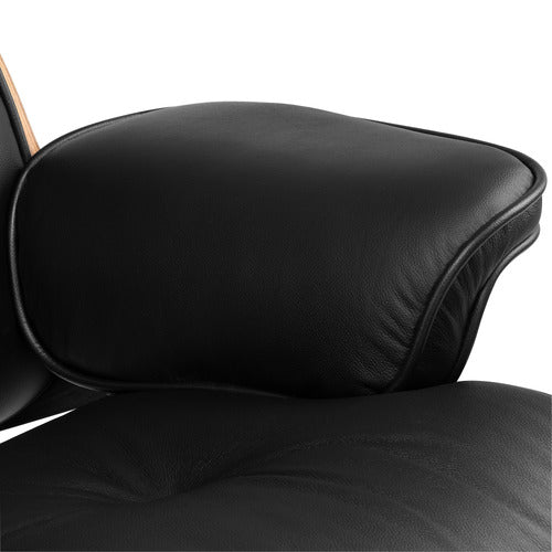 MILAN DIRECT EAMES PREMIUM REPLICA LOUNGE CHAIR & OTTOMAN