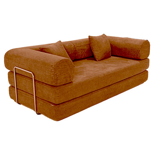 MIKASA FURNITURE KIRAN 3 SEATER DOUBLE CORDUROY SOFA BED