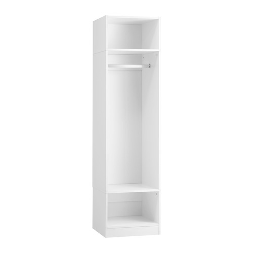 LIVING FUSION CASSANDRA 3 SHELF & HANGING WARDROBE