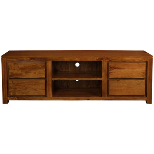 LA VERDE LUNA AMSTERDAM 4 DRAWER ENTERTAINMENT UNIT