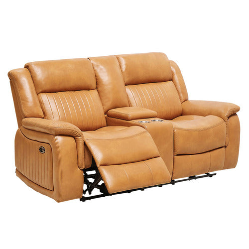 BY DESIGNS MARCIELA 2 SEATER ELECTRIC RECLINER SOFA