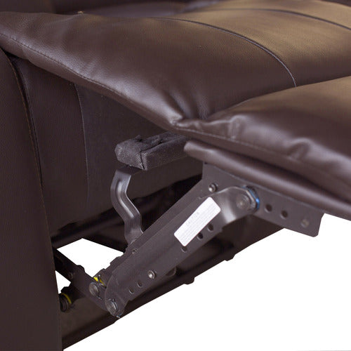 SOUTHERN STYLERS IPANEMA 2 SEATER FAUX LEATHER RECLINER SOFA