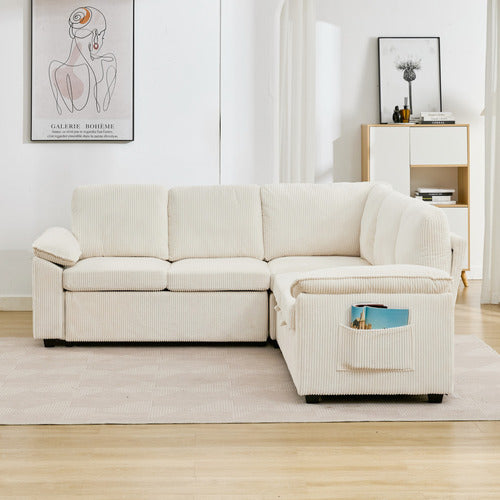 CASSINGTON HOME EVIANA 5 SEATER SINGLE MODULAR SOFA BED